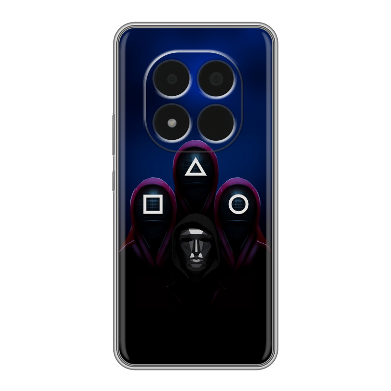 Силиконовый чехол на Redmi Note 15 Pro 5G с принтом Игра Кальмара Силиконовый чехол на Redmi Note 15 Pro 5G с принтом Игра Кальмара