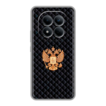 Силиконовый чехол на Redmi Note 15 Pro 4G с принтом Герб России принт