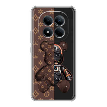 Силиконовый чехол на Redmi Note 15 Pro 4G с принтом Луи робот