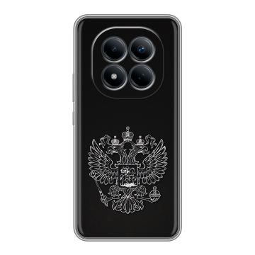 Силиконовый чехол на Redmi Note 15 Pro 4G с принтом Герб России Силиконовый чехол на Redmi Note 15 Pro 4G с принтом Герб России