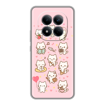 Силиконовый чехол на Redmi Note 15 Pro 4G с принтом Hello Kitty Хелоу Кити