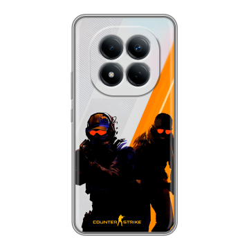 Силиконовый чехол на Redmi Note 15 Pro 4G с принтом Контер страйк Counter strike