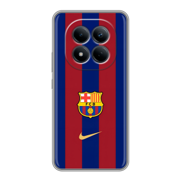 Силиконовый чехол на Redmi Note 15 Pro 4G с принтом Барселона Barcelona