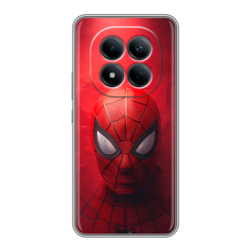 Силиконовый чехол на Redmi Note 15 Pro 4G с принтом Spiderman Человек паук