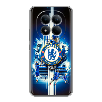 Силиконовый чехол на Redmi Note 15 Pro 4G с принтом Chelsea Челси