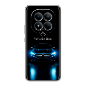Силиконовый чехол на Redmi Note 15 Pro 4G с принтом Mercedes Мерседес Силиконовый чехол на Redmi Note 15 Pro 4G с принтом Mercedes Мерседес
