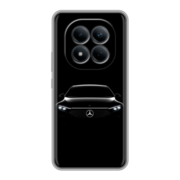 Силиконовый чехол на Redmi Note 15 Pro 4G с принтом Mercedes Мерседес
