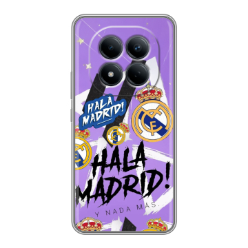 Силиконовый чехол на Redmi Note 15 Pro 4G с принтом Real Madrid Реал Мадрид