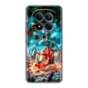 Силиконовый чехол на Redmi Note 15 Pro 4G с принтом Новый год Силиконовый чехол на Redmi Note 15 Pro 4G с принтом Новый год