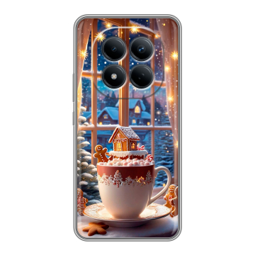 Силиконовый чехол на Redmi Note 15 Pro 4G с принтом Новый год Силиконовый чехол на Redmi Note 15 Pro 4G с принтом Новый год