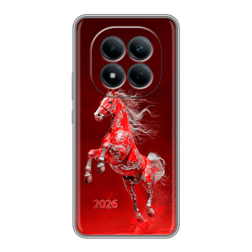 Силиконовый чехол на Redmi Note 15 Pro 4G с принтом Новый год Силиконовый чехол на Redmi Note 15 Pro 4G с принтом Новый год