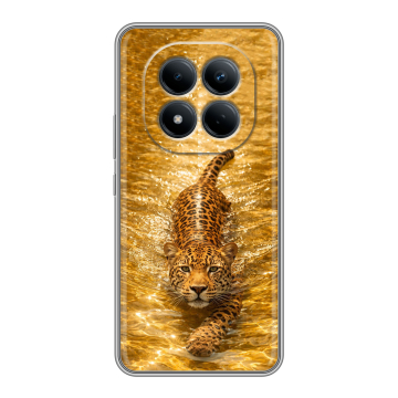 Силиконовый чехол на Redmi Note 15 Pro 4G с принтом женский