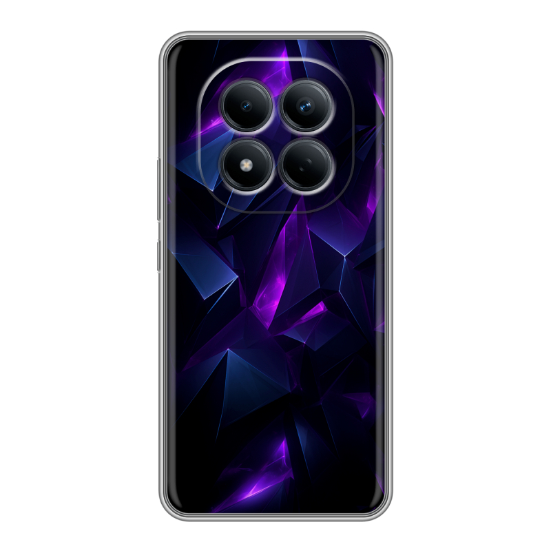 Силиконовый чехол на Redmi Note 15 Pro 4G с принтом Абстракиция Силиконовый чехол на Redmi Note 15 Pro 4G с принтом Абстракиция