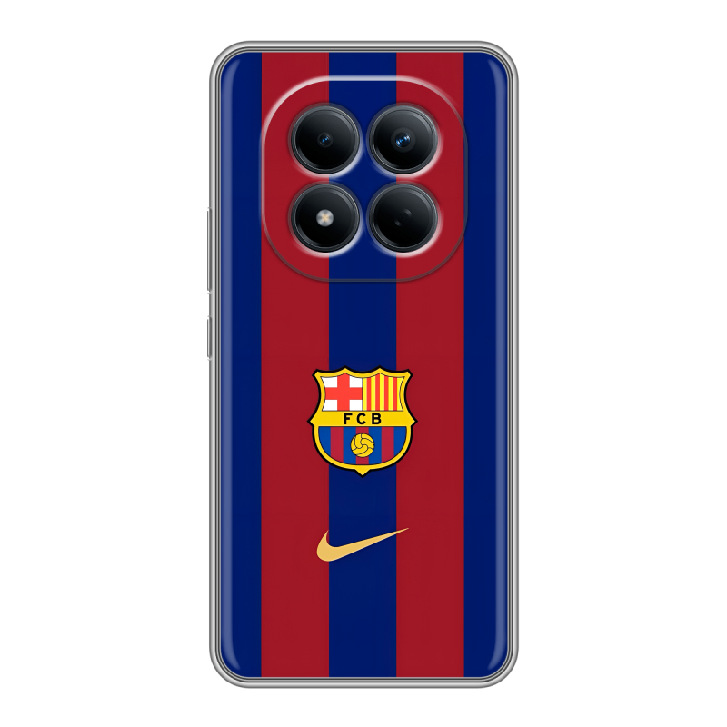 Силиконовый чехол на Redmi Note 15 Pro 4G с принтом Барселона Barcelona Силиконовый чехол на Redmi Note 15 Pro 4G с принтом Барселона Barcelona