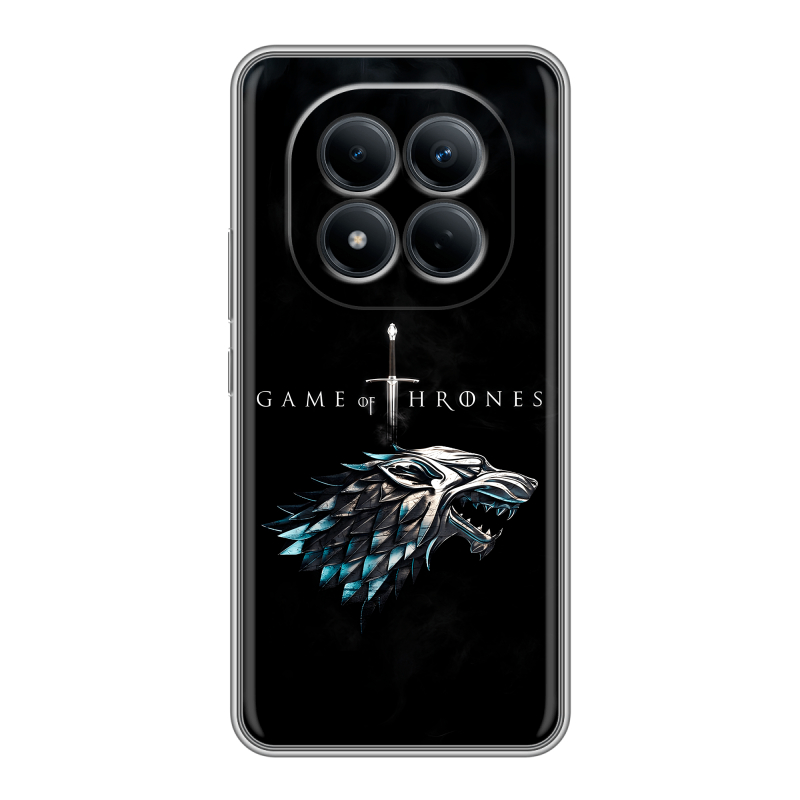 Силиконовый чехол на Redmi Note 15 Pro 4G с принтом Игра Престолов Game Thrones Силиконовый чехол на Redmi Note 15 Pro 4G с принтом Игра Престолов Game Thrones