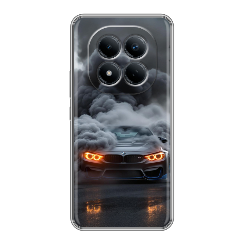 Силиконовый чехол на Redmi Note 15 Pro 4G с принтом BMW БМВ Силиконовый чехол на Redmi Note 15 Pro 4G с принтом BMW БМВ