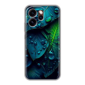 Силиконовый чехол на OPPO Reno15 Pro 5G с принтом Листья Силиконовый чехол на OPPO Reno15 Pro 5G с принтом Листья
