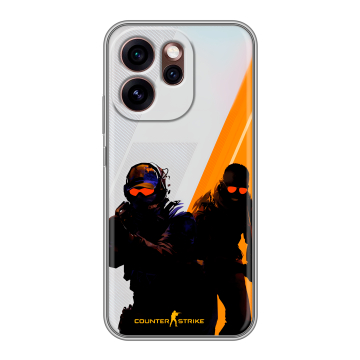 Силиконовый чехол на OPPO Reno15 Pro 5G с принтом Контер страйк Counter strike Силиконовый чехол на OPPO Reno15 Pro 5G с принтом Контер страйк Counter strike