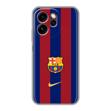 Силиконовый чехол на OPPO Reno15 Pro 5G с принтом Барселона Barcelona Силиконовый чехол на OPPO Reno15 Pro 5G с принтом Барселона Barcelona