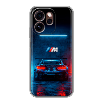 Силиконовый чехол на OPPO Reno15 Pro 5G с принтом BMW БМВ Силиконовый чехол на OPPO Reno15 Pro 5G с принтом BMW БМВ