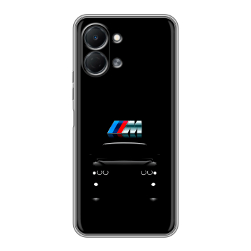 Силиконовый чехол на Tecno Spark Go 3 с принтом БМВ BMW