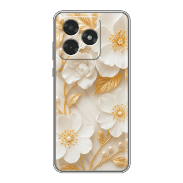 Силиконовый чехол на Honor X5c с принтом Цветы Силиконовый чехол на Honor X5c с принтом Цветы