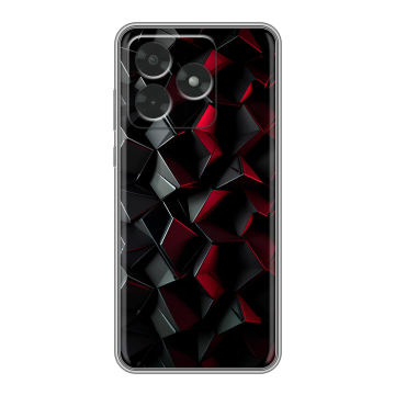 Силиконовый чехол на Honor X5c с принтом Абстракция