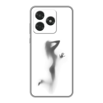 Силиконовый чехол на Honor X5c с принтом Силуэт