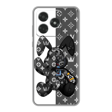Силиконовый чехол на Honor X5c с принтом Луи робот Силиконовый чехол на Honor X5c с принтом Луи робот