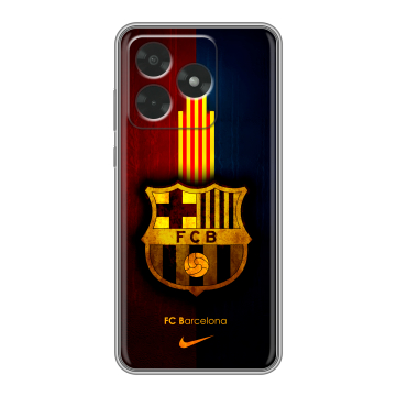 Силиконовый чехол на Honor X5c с принтом Барселона Barcelona