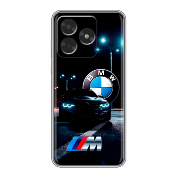 Силиконовый чехол на Honor X5c с принтом БМВ BMW