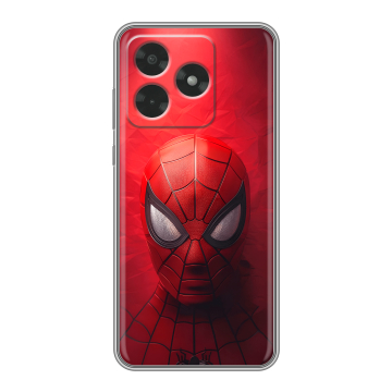 Силиконовый чехол на Honor X5c с принтом Spiderman Человек паук