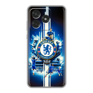 Силиконовый чехол на Honor X5c с принтом Chelsea Челси