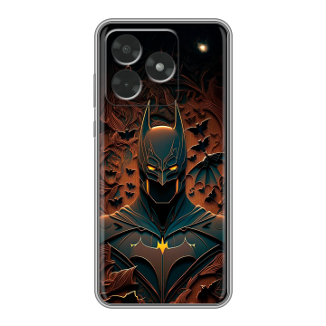 Силиконовый чехол на Honor X5c с принтом Batman Бэтмен