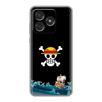 Силиконовый чехол на Honor X5c с принтом One Piece Ван Пис Силиконовый чехол на Honor X5c с принтом One Piece Ван Пис