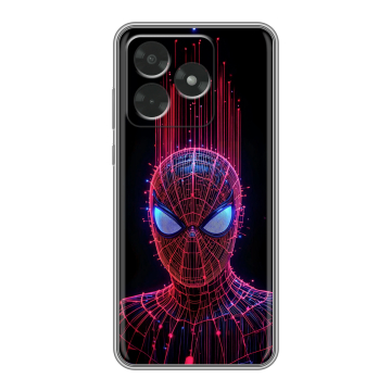 Силиконовый чехол на Honor X5c с принтом Spiderman Человек паук Силиконовый чехол на Honor X5c с принтом Spiderman Человек паук
