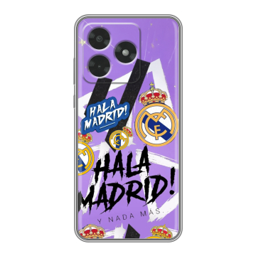 Силиконовый чехол на Honor X5c с принтом Real Madrid Реал Мадрид Силиконовый чехол на Honor X5c с принтом Real Madrid Реал Мадрид