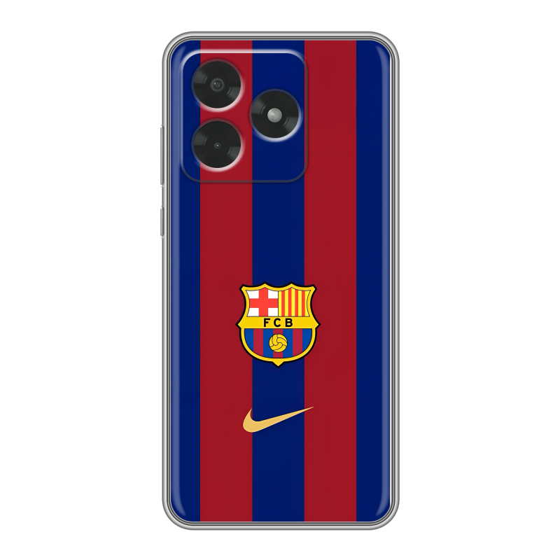 Силиконовый чехол на Honor X5c с принтом Барселона Barcelona Силиконовый чехол на Honor X5c с принтом Барселона Barcelona