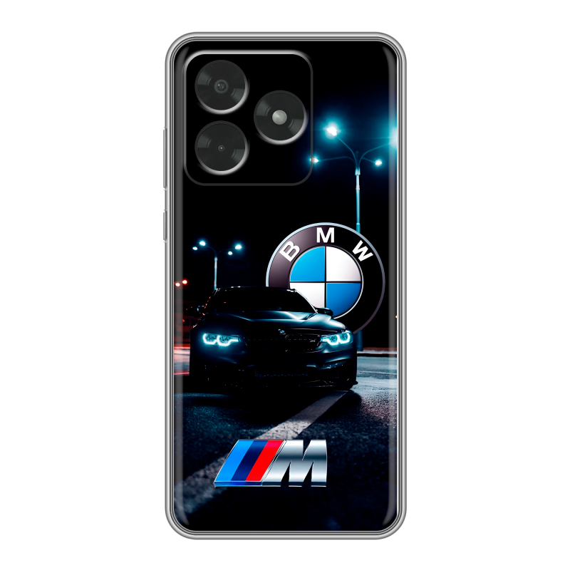 Силиконовый чехол на Honor X5c с принтом БМВ BMW Силиконовый чехол на Honor X5c с принтом БМВ BMW