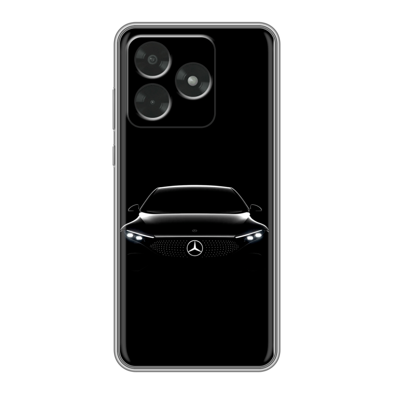 Силиконовый чехол на Honor X5c с принтом Mercedes Мерседес Силиконовый чехол на Honor X5c с принтом Mercedes Мерседес
