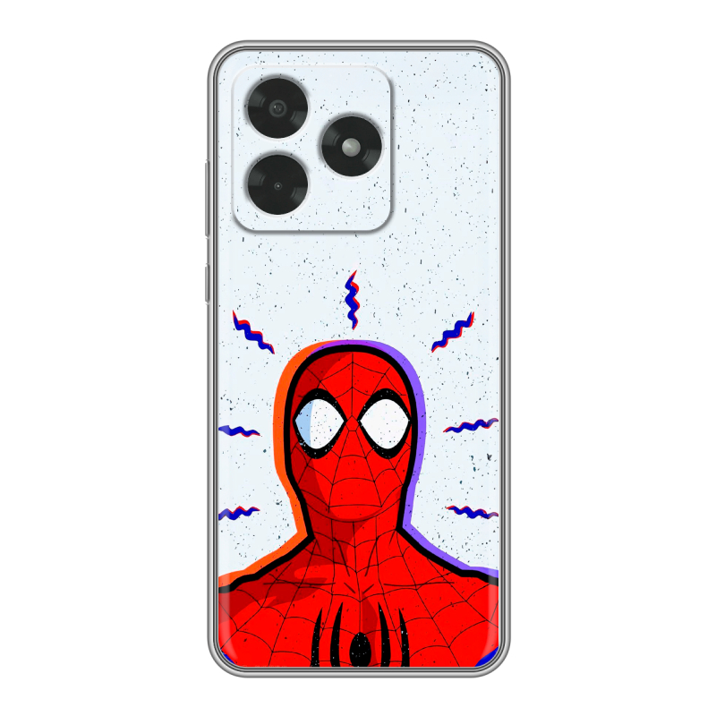 Силиконовый чехол на Honor X5c с принтом Spiderman Человек паук Силиконовый чехол на Honor X5c с принтом Spiderman Человек паук