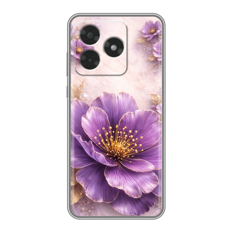 Силиконовый чехол на Honor X5c с принтом женский Силиконовый чехол на Honor X5c с принтом женский