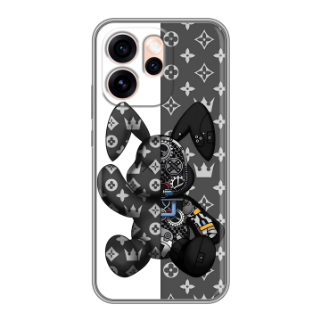 Силиконовый чехол на OPPO Reno15 Pro Max 5G с принтом Луи робот