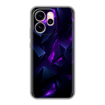 Силиконовый чехол на OPPO Reno15 Pro Max 5G с принтом Абстракиция