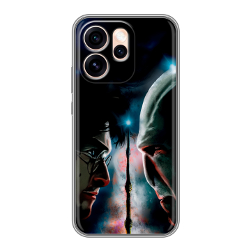 Силиконовый чехол на OPPO Reno15 Pro Max с принтом Гарри Поттер Harry Potter
