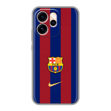 Силиконовый чехол на OPPO Reno15 Pro Max с принтом Барселона Barcelona