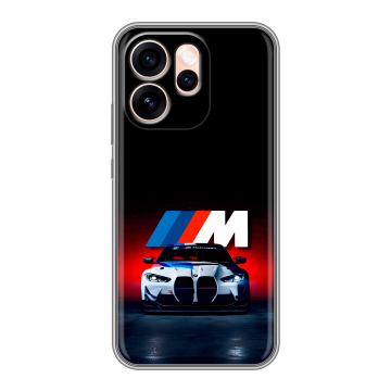 Силиконовый чехол на OPPO Reno15 Pro Max с принтом БМВ BMW Силиконовый чехол на OPPO Reno15 Pro Max с принтом БМВ BMW