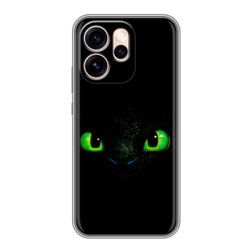 Силиконовый чехол на OPPO Reno15 Pro Max 5G с принтом Как приручить дракона