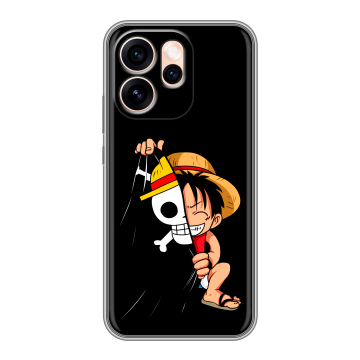 Силиконовый чехол на OPPO Reno15 Pro Max 5G с принтом One Piece Ван Пис