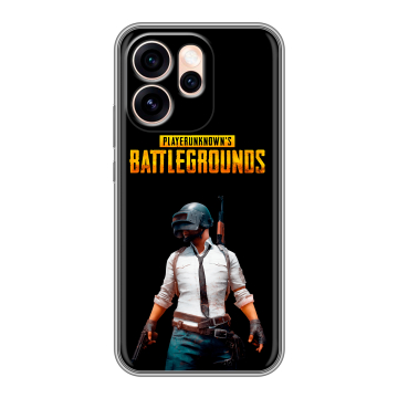 Силиконовый чехол на OPPO Reno15 Pro Max 5G с принтом PUGB ПАГБ